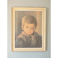 A LOVELY ILLUSTRATION PRINT OF "THE CRYING BOY" BY GIOVANNI BRAGOLIN. GORGEOUS!!