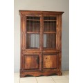 A STUNNING AND BEAUTIFULLY MADE INDONESIAN TEAK TV/ ENTERTAINMENT CABINET WITH AWESOME FINISHES