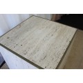 AN INCREDIBLE SOLID MARBLE (2cm THICK) AND SOLID BRASS PEDESTAL IN AMAZING CONDITION