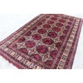 A TRULY SPECTACULAR LARGE (3m x 1.88m) RUSSIAN BLUE KAZAK "PERSIAN" CARPET IN MAGNIFICENT CONDITION