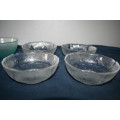 A stunning collection of 6 x assorted dessert bowls. Great for ice-cream, snacks & dips