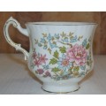 AN AWESOME ROYAL STANDARD "MANDARIN" PATTERN FINE BONE CHINA CUP AND SAUCER DUO