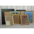 EIGHT FABULOUS ASSORTED PHOTO/ WALL FRAMES INCLUDING VINTAGE AND MODERN FRAMES bid/frame