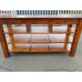 AN EXQUISITE LARGE NATURAL PINE SIDE SERVER/ BUFFET, PERFECT FOR THE PATIO OR LAPA!!!
