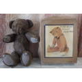 A RARE ANTIQUE "FULLY JOINTED" CINNAMON TEDDY BEAR IN ITS ORIGINAL BOX = WOW!!!!