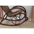 A SUPERB & INCREDIBLY WELL MADE BENTWOOD "SLEIGH" ROCKING CHAIR IN WONDERFUL CONDITION
