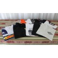 AN AWESOME COLLECTION OF 12x ASSORTED MEN'S T-SHIRTS INCLUDING BRANDED T-SHIRTS bid/t-shirt