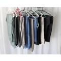 A FANTASTIC COLLECTION OF 9x PAIRS OF ASSORTED MEN'S LONG PANTS bid/pair of pants