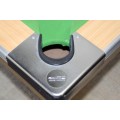 AN AWESOME "SHOOT LEISURE PRODUCTS" POOL TABLE WITH THREE CUE'S AND BALLS IN GREAT CONDITION
