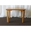 AN AMAZING "SQUARE" LIGHT OAK BENTWOOD COFFEE/ OCCASIONAL TABLE IN WONDERFUL CONDITION