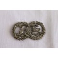 AN AMAZING AND RARE ARGYLL AND SUTHERLAND HIGHLANDERS REGIMENT COLLAR BADGE