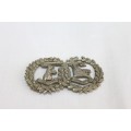 AN AMAZING AND RARE ARGYLL AND SUTHERLAND HIGHLANDERS REGIMENT COLLAR BADGE