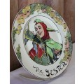 A stunning & rare Royal Doulton ''The Jester" porcelain plate in superb condition!!!