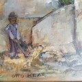 AN EXQUISITE, HIGHLY COLLECTIBLE ORIGINAL OTTO KLAR (1908 -1994) OIL PAINTING! GREAT INVESTMENT ART!