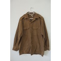 AN AWESOME LONG SLEEVE OLIVE GREEN MILITARY SHIRT IN WONDERFUL CONDITION!!