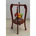 A stunning tall solid Teak pot plant stand - perfect for a living or reception area