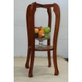 A stunning tall solid Teak pot plant stand - perfect for a living or reception area