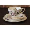 An incredible vintage Royal Albert fine bone china "Queen's Messenger" collection trio