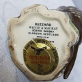 A "SEALED" rare vintage Royal Doulton "Whyte & Mackay Scotch Whiskey" "Buzzard" porcelain decanter