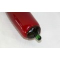 A wonderful Murano hand blown glass art bright chili pepper in very good condition