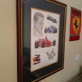 A stunning collectable framed "Tribute to Michael Schumacher" print by Stuart McIntyre