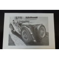 Awesome black and white prints of a MG 1948 TC by Dean Scott Simon bid/print