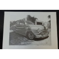 Beautiful signed limited edition print of a 1952 Buick by Dean Scott Simon bid/print