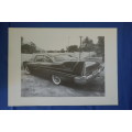 Black and white prints of a 1958 Plymouth Belvedere Hardtop by Dean Scott Simon bid/print