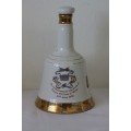A rare full 1982 Bells Blended Scotch Whisky Birth of Prince William of Wales commemorative decanter