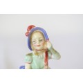 A wonderful vintage Royal Doulton (Green) "Babie" (HN1679) 4.75" porcelain figurine