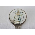 An awesome collectable "Beatrix Potter" silver plated "Peter Rabbit" spoon