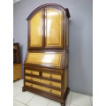 An exquisite large solid yellow wood & Imbuia Abbatant (Secretaire) cabinet, stylish & classy!!!