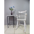 An exquisite white painted rocking chair - gorgeous in a baby room or on a patio!!!