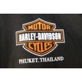 An Harley Davidson Phuket Thailand branded printed t-shirt in excellent condition RS17