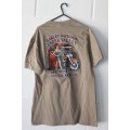 A wonderful authentic Harley Davidson Cape Winelands branded printed t-shirt in superb condition