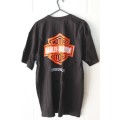 Amazing authentic Harley Davidson Baghdad Iraq branded printed t-shirt in wonderful condition RS17