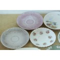 Awesome collection of assorted porcelain plates including Royal Albert, Colclough, Tuscany... RS17