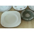 Awesome collection of assorted porcelain plates including Royal Albert, Colclough, Tuscany... RS17