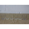 An awesome collection of 15x assorted breakfast juice glasses - bid/glass