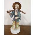 A lovely (large) ornamental ceramic display figurine of an elderly man in good condition!! RS17Sale