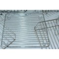 An awesome collection of 8x assorted metal drying racks for cooking and baking; bid/rack