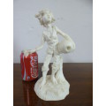 A lovely Le Ron stonelite ornamental display figurine of a young boy in great condition!!