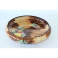 An extremely rare antique H&K Tunstall "Luscious" series hand painted fruit bowl in superb condition