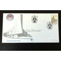 An RSA (1980) "The university of Pretoria 50 years" first day cover w/ stamp - signed by E.M Hamman