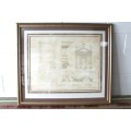A wonderful signed limited edition "Temple of Fortuna Virilis: Rome " architectural print