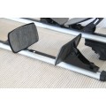 Two sets of amazing Thule lightweight aluminium kayak roof racks with accessories in great condition