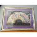 A fabulous large "William R Gatewood" abstract print in a gorgeous framed setting - Impressive!!!