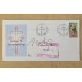 An RSA (1984) 'We Fight TB' first day cover w/ stamps - Signed by Marais Viljoen!