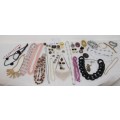 A beautiful assorted collection of jewellery including necklaces, pendants, brooches & more | RS17