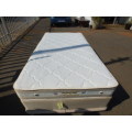 An awesome 3/4 "Restonic orthozone" bed - mattress and base set in very good condition